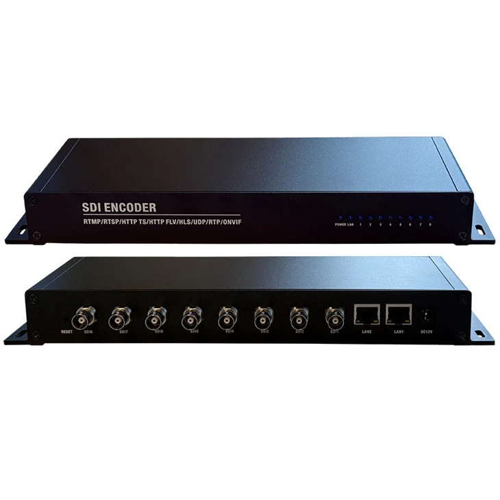 8 Channel SDI To IP Encoder factory